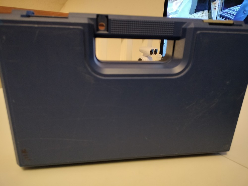 Smith&Wesson SW1911 OEM Blue Plastic Hard Case with Manual EUC