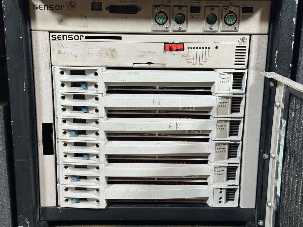 ETC Sensor SP-650B Dimmer Sensor Pack In Case On Wheels