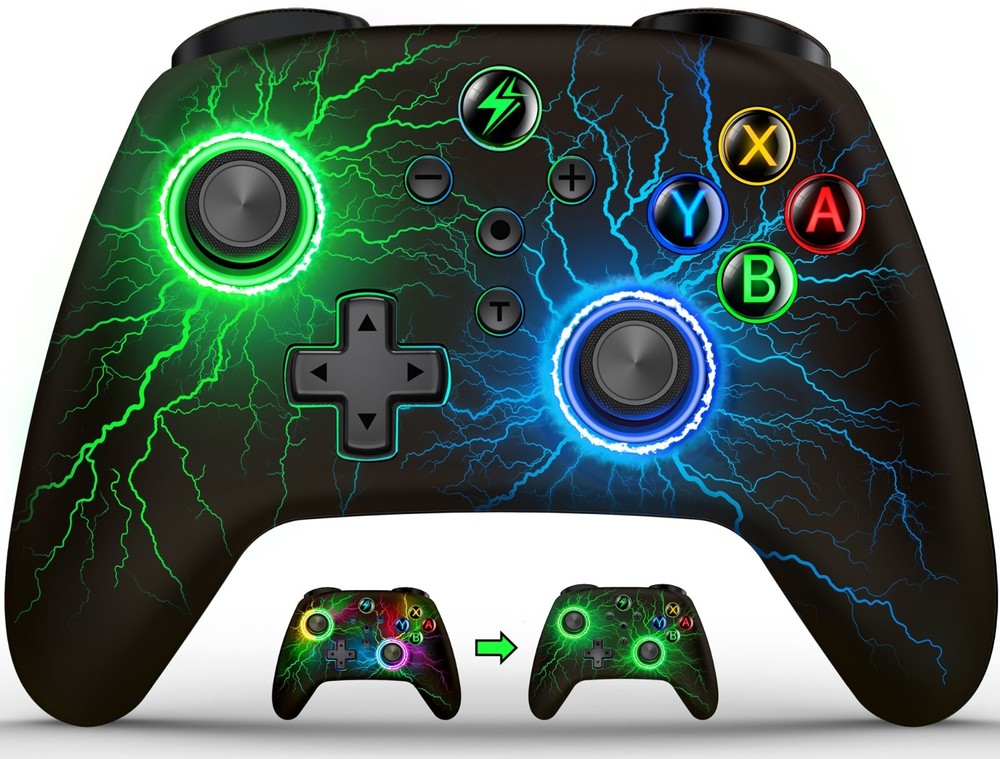 Wireless Switch Pro For Nintendo Switch/Lite/OLED,PC Controller Joystick Gamepad