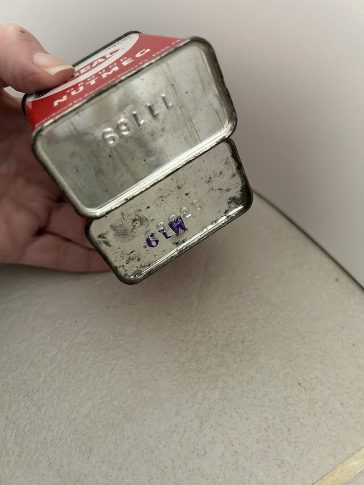 4 Different ACME, IDEAL Vintage Spice Tins