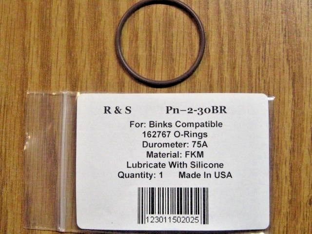 Binks Compatible 162767 O-ring / R&S 2-30BR