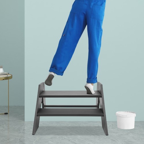 68.5*66*42cm Foldable Step Stool, 2 Step Folding RV Step Ladder, RV Step Stool