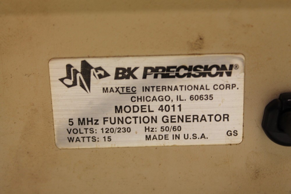 B&K Precision 4011 Function Generator
