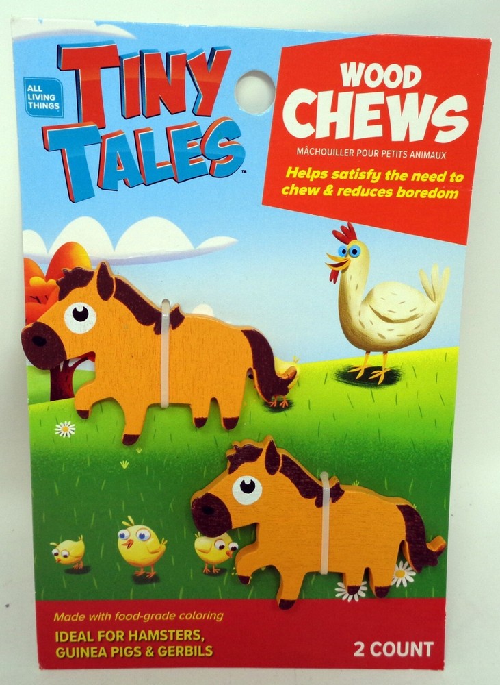 TINY TALES Wood Chews: Select From 5 (NEW)
