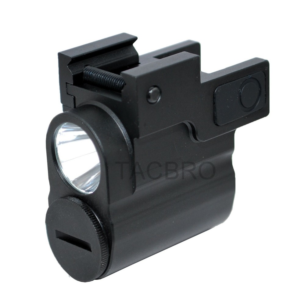 TACBRO® 300 Lumen High Power Micro Flashlight For Sub Compact Pistol!