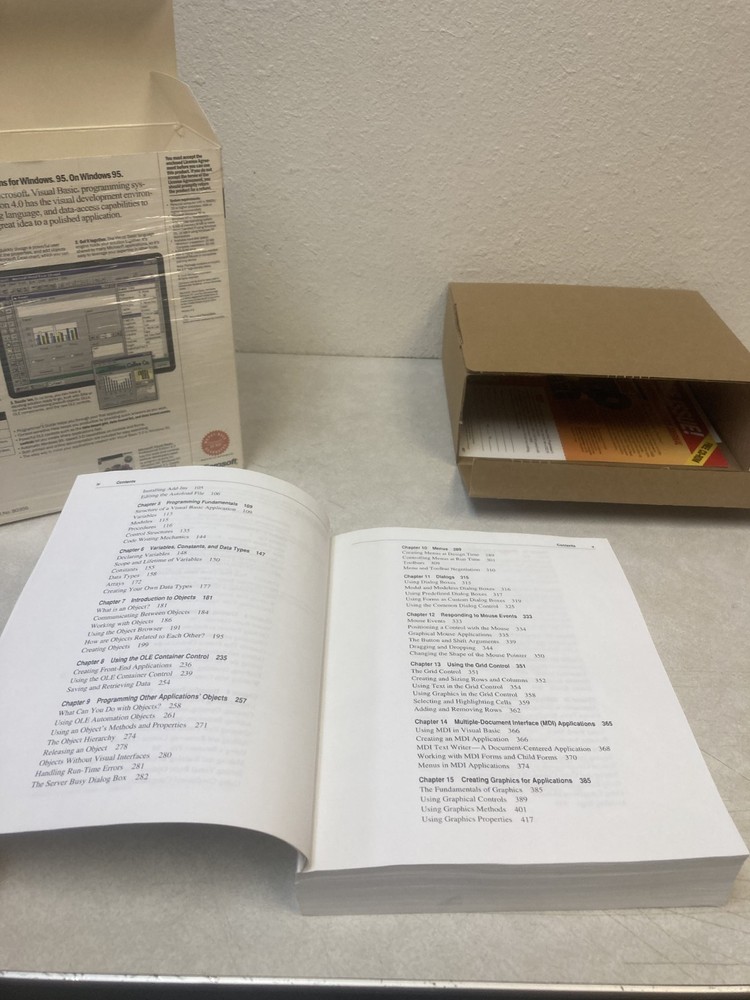 Microsoft Visual Basic Standard Edition Version 4.0