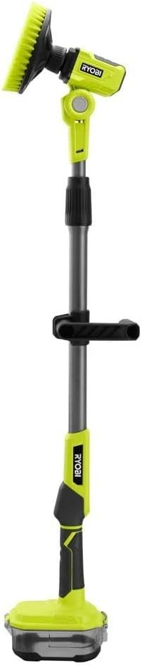 ryobi one 18v cordless telescoping power scrubber