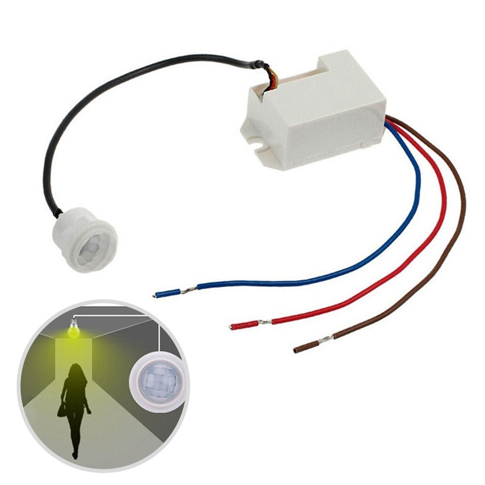 Compact and Lightweight Motion Sensor Switch for Automatic Light Control