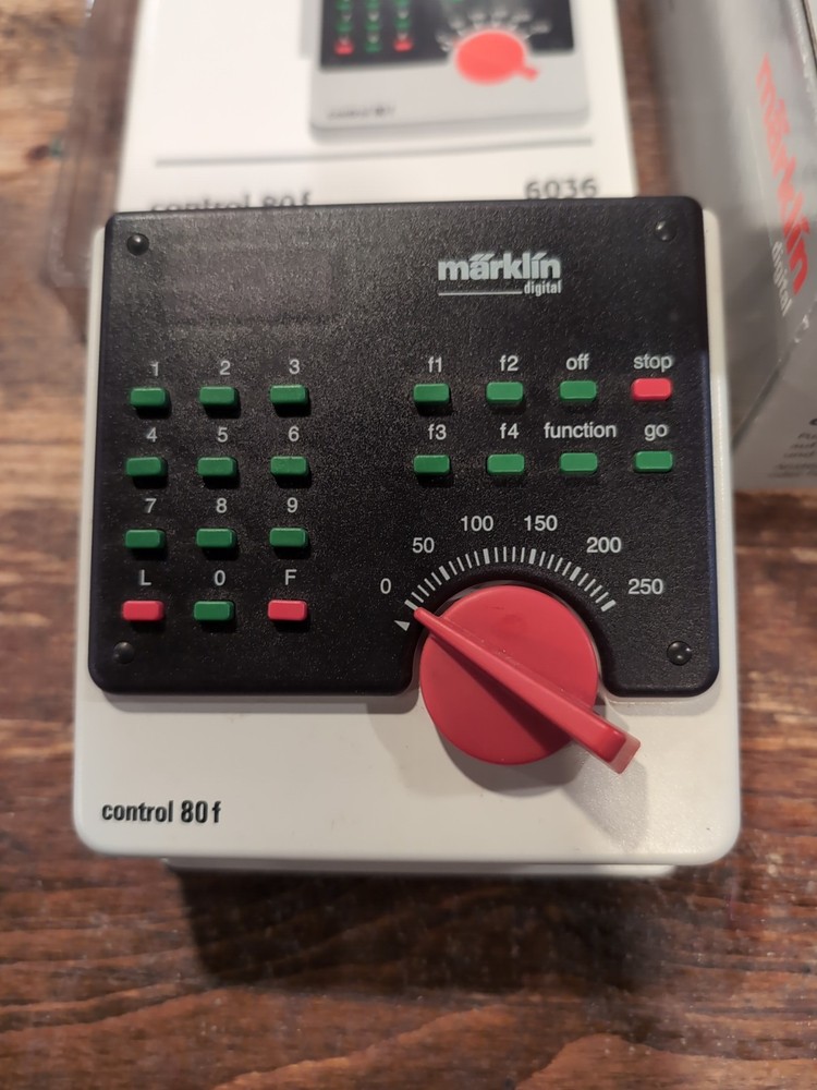 Marklin 6036 Control 80f Locomotive/Functions Controller PreOwned W/Box And Book