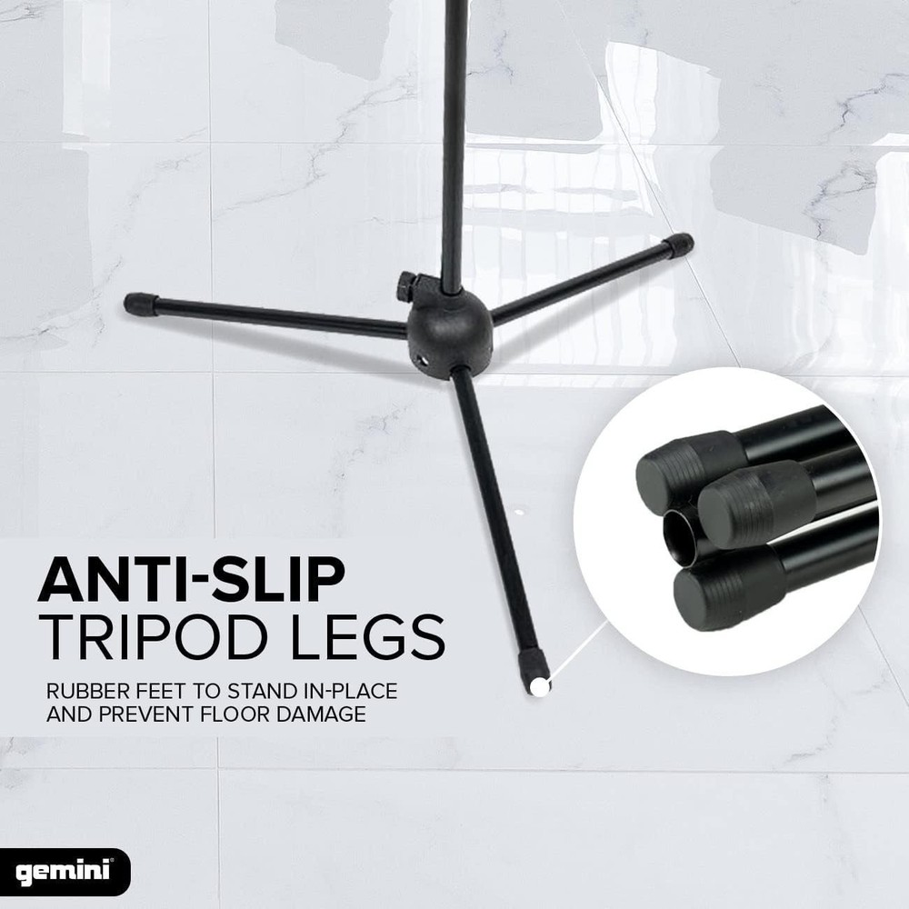 Gemini Sound Adjustable Tripod Microphone Stand