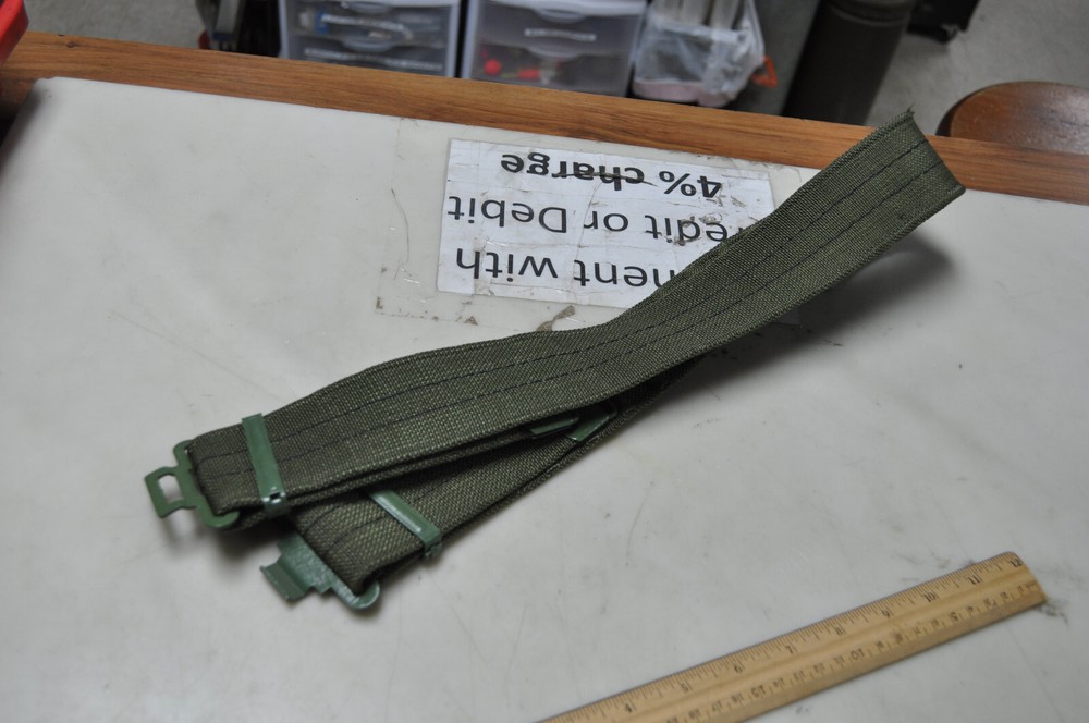 Current Issue German Nylon Combat belt, size M, Mint un
