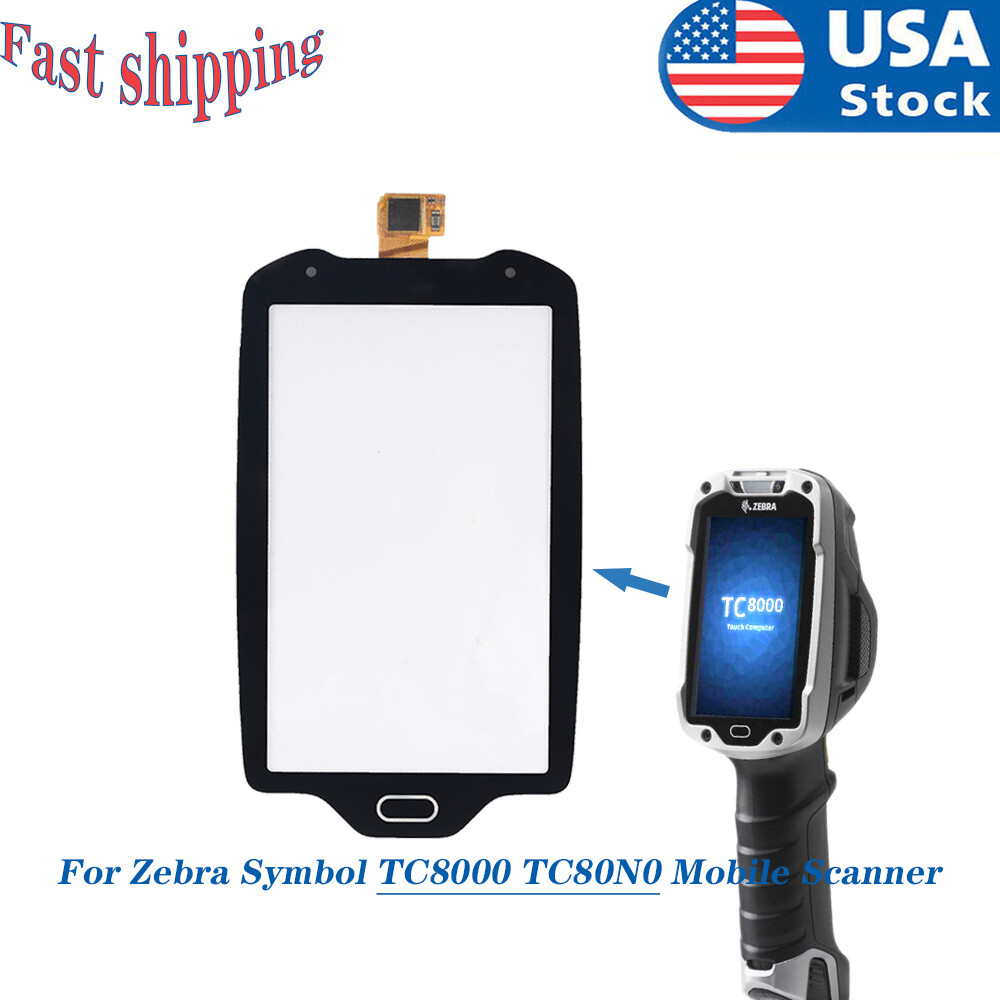 Touch Screen Digitizer for Zebra Symbol TC8000 TC80N0 Mobile Scanner Computer