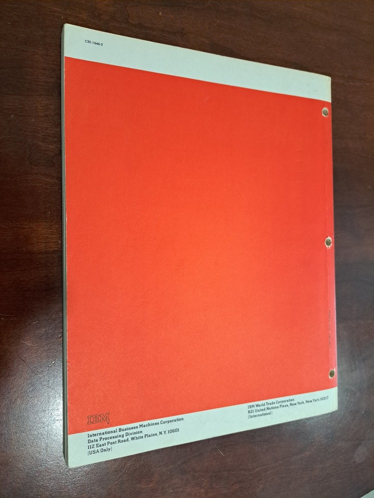 IBM System/360 Architecture Instructions and Assembler Language Student Text