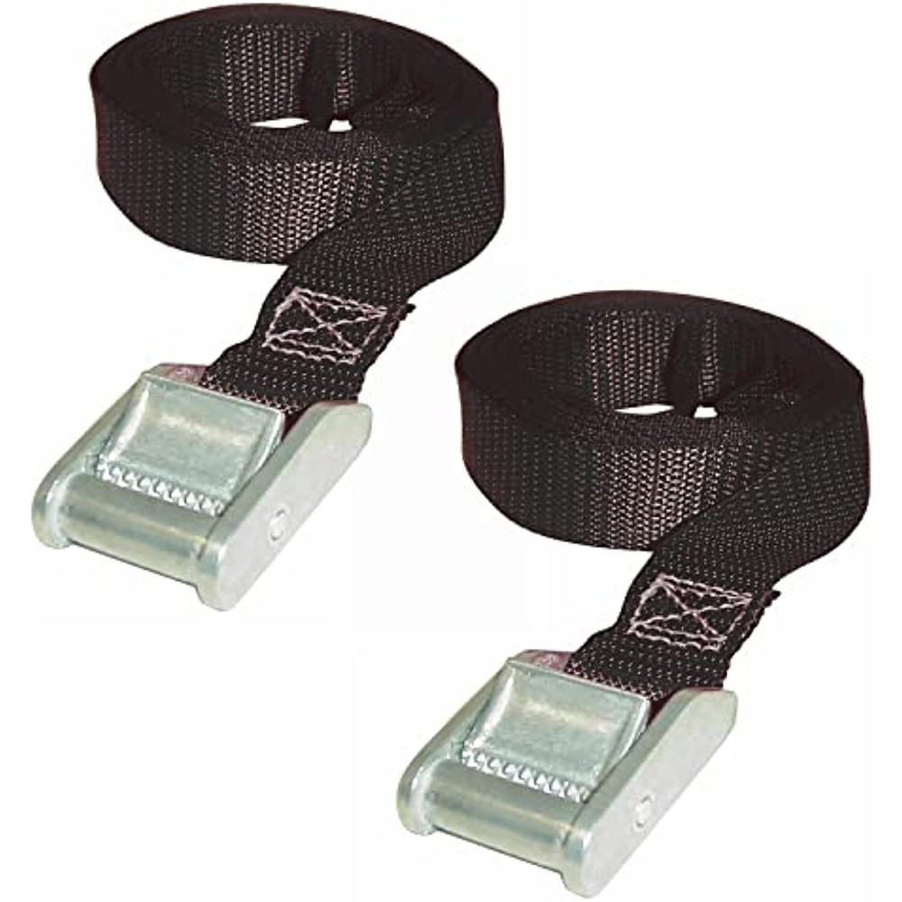 KEEPER – 1” X 13' Cargo Lashing Strap, 2 Pack - 200 Lbs. Working Load Limit