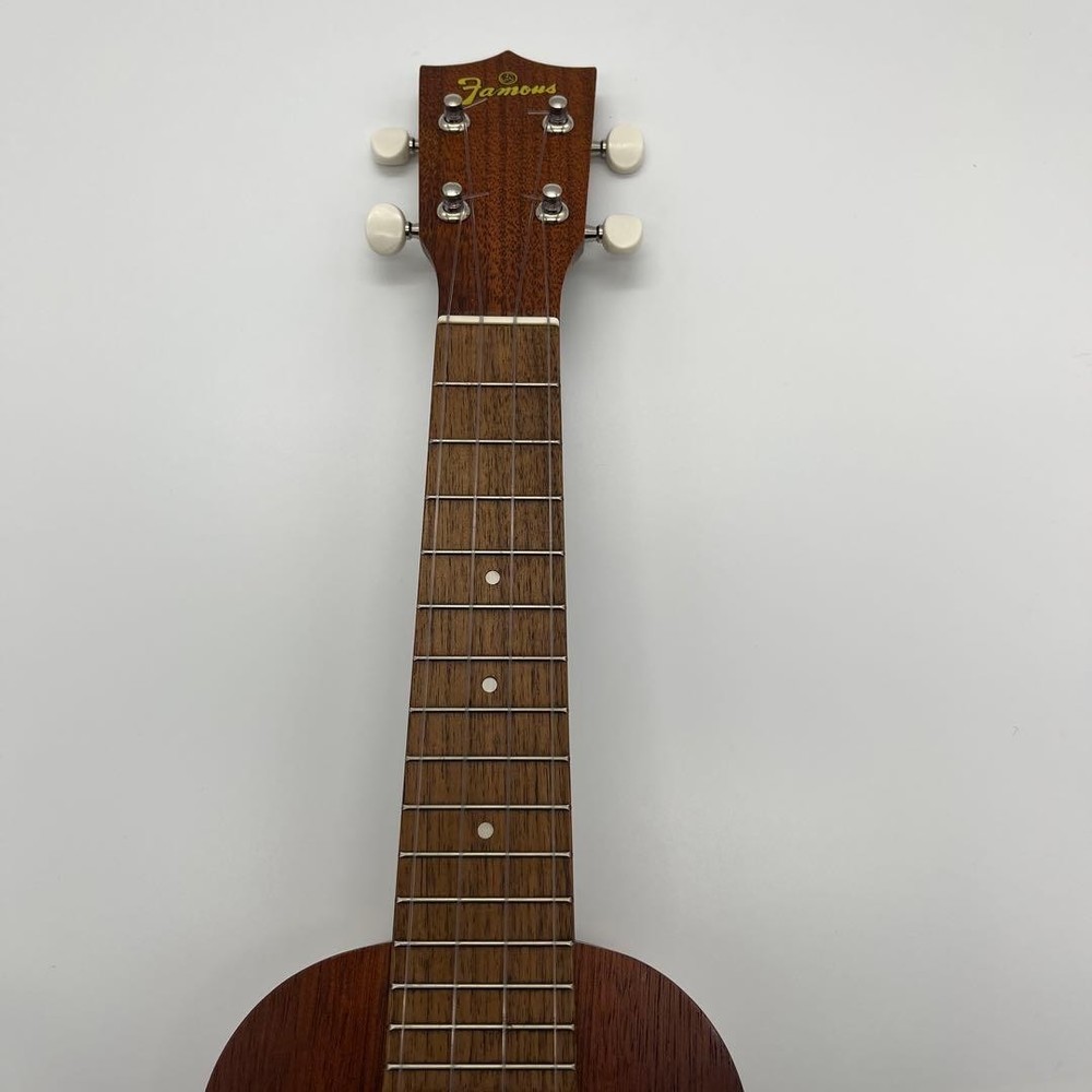 FAMOUS FS-1G soprano ukulele with case