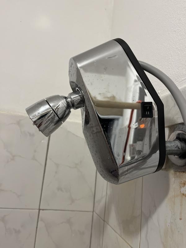 MAREY Century 120V Compact Tankless Shower Water Heater with Temperature Control