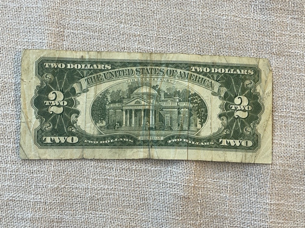 Two Dollar United States Note 1963 Red Seal