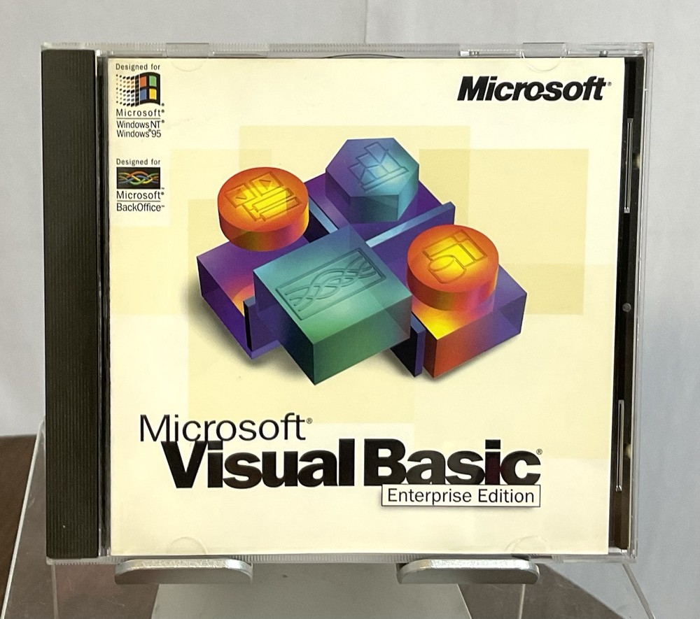 Microsoft Visual Basic 5.0 Enterprise Edition with CD Key ( Windows NT / 95 )