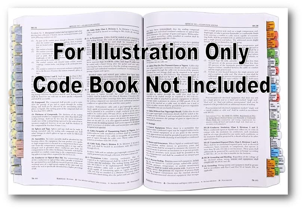 2020 Color Coded EZ Tabs With EZ Formula Guide Based On 2020 NEC code