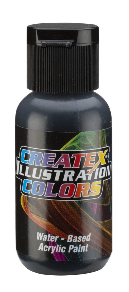 Createx Illustration Colors Flat Black 5648