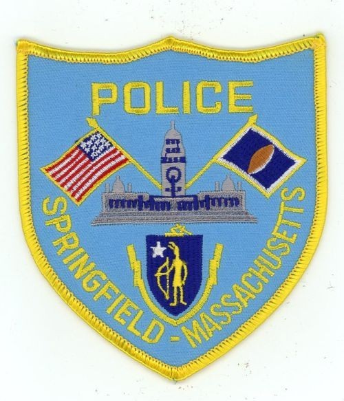 MASSACHUSETTS MA SPRINGFIELD POLICE NICE SHOULDER PATCH SHERIFF