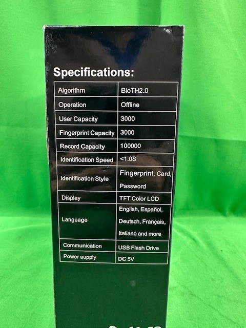 HapAttend Fingerprint Time Attendance Access Control System (E4)