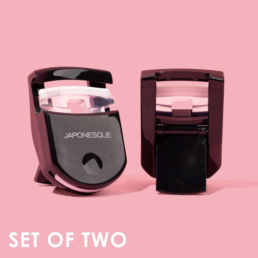 Travel Eyelash Curler (Black, 2 Pack)