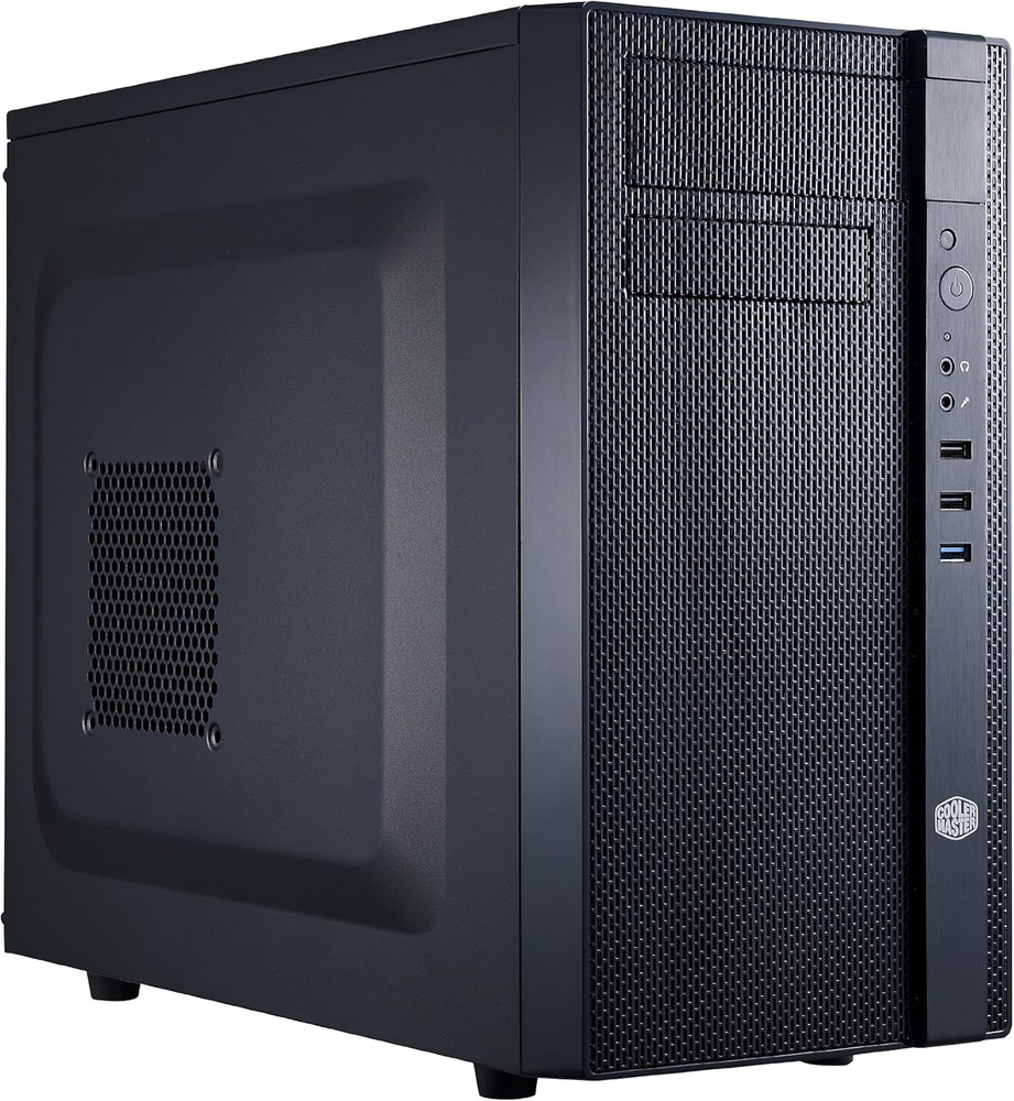 N200 - Mini Tower Computer Case with Fully Meshed Front Panel and Matx/Mini-Itx