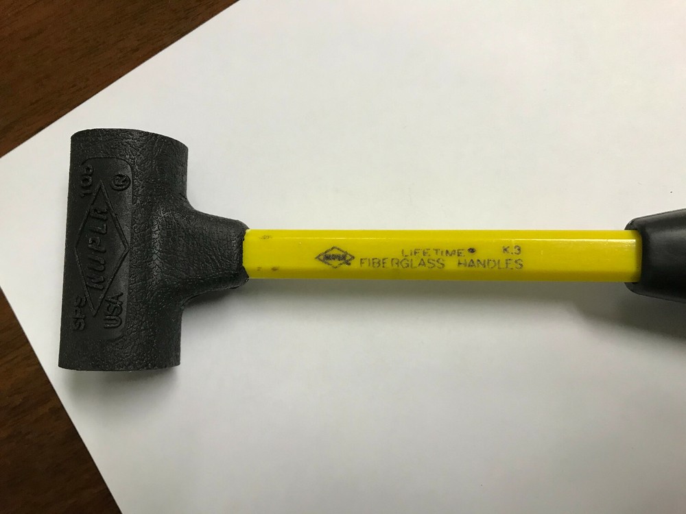 NEW Nupla SPS-105 Quick Change Hammer Without Tip 1" Tip Dia 11.25" Handle