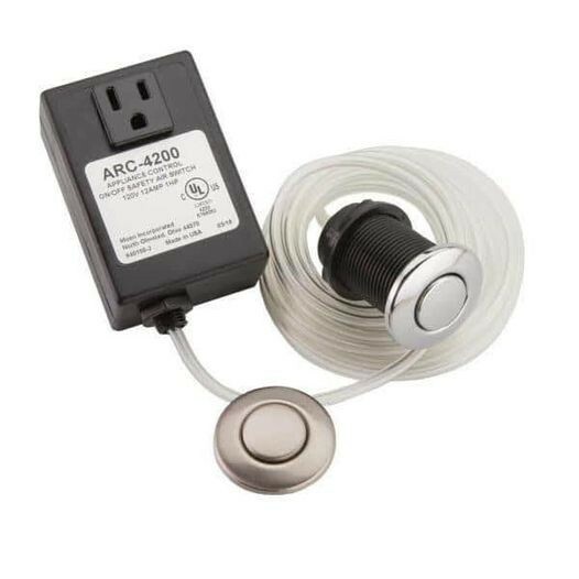 garbage disposal air switch moen ARC-2000 with air switch button