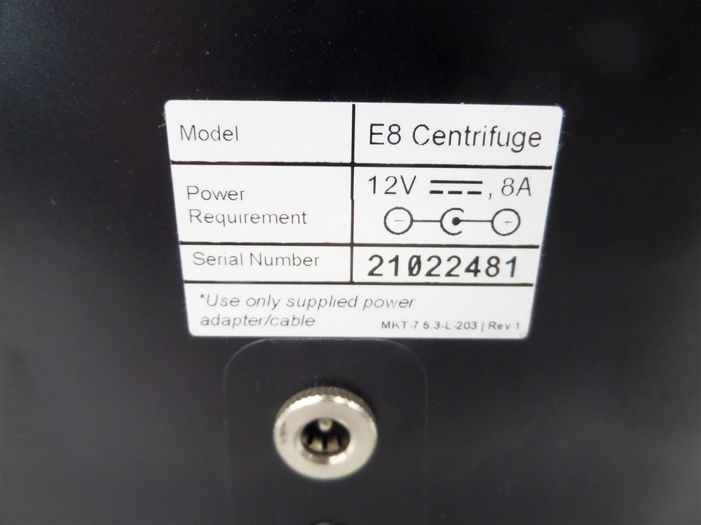 LW Scientific E8 Centrifuge W/ Blue Holders