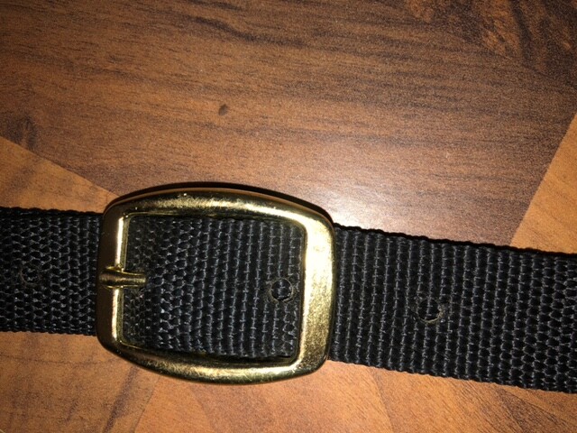 NEW NYLON / ELASTIC SIDE REINS BLACK