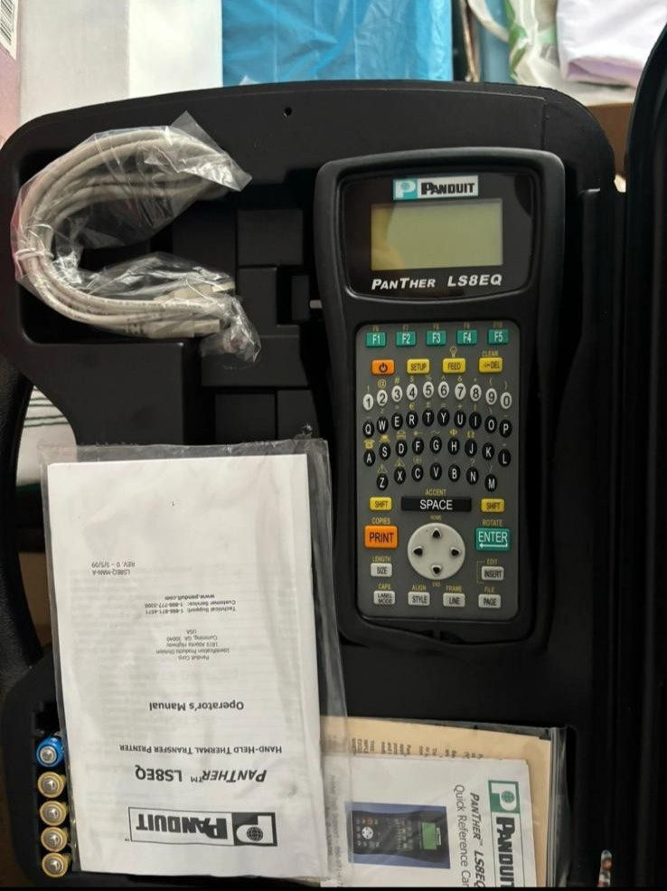 Panduit Panther LS8EQ Hand-Held Thermal Transfer Printer