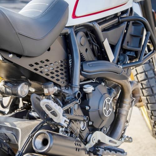 Motorcycle Aluminum Side Mid Frame Cover Panel Protector Guard Fairing for