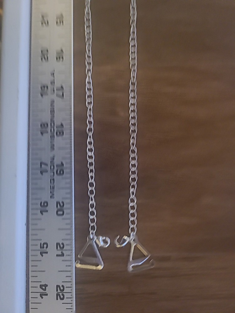 Set of 2 Unique Silver Detachable Bra Straps Adjustable