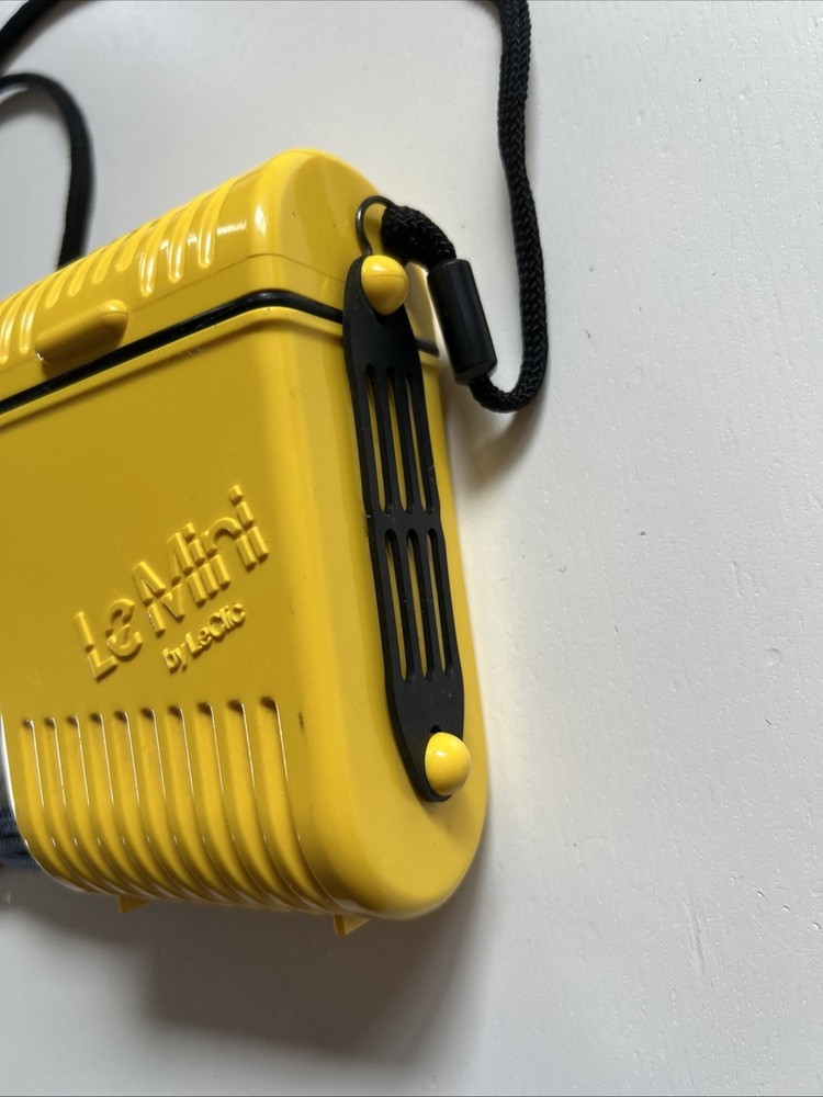 Le Clic Camera Le Mini Yellow Plastic