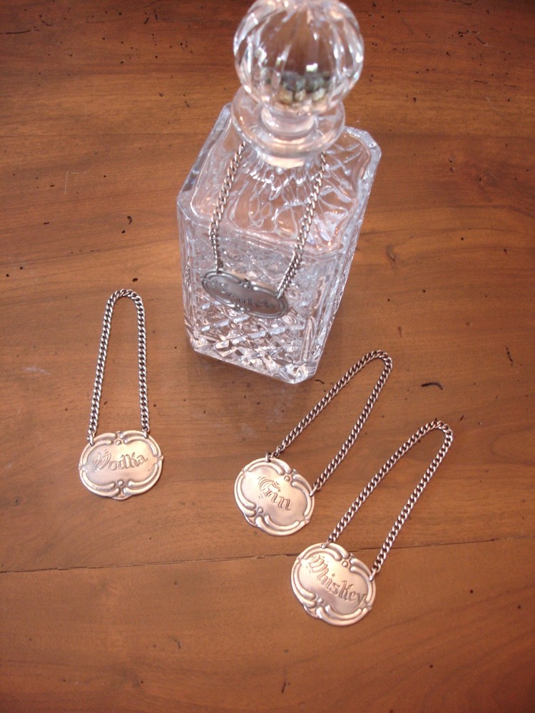 Decanter Alcohol Labels
