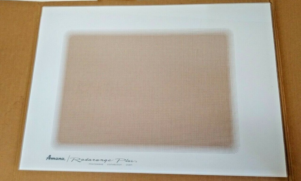 Amana Microwave Front Glass R0654148