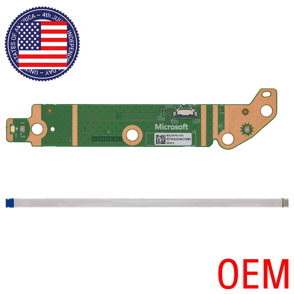 For Microsoft Xbox Series X Power Eject Button LED Board Flex Cable Replacement