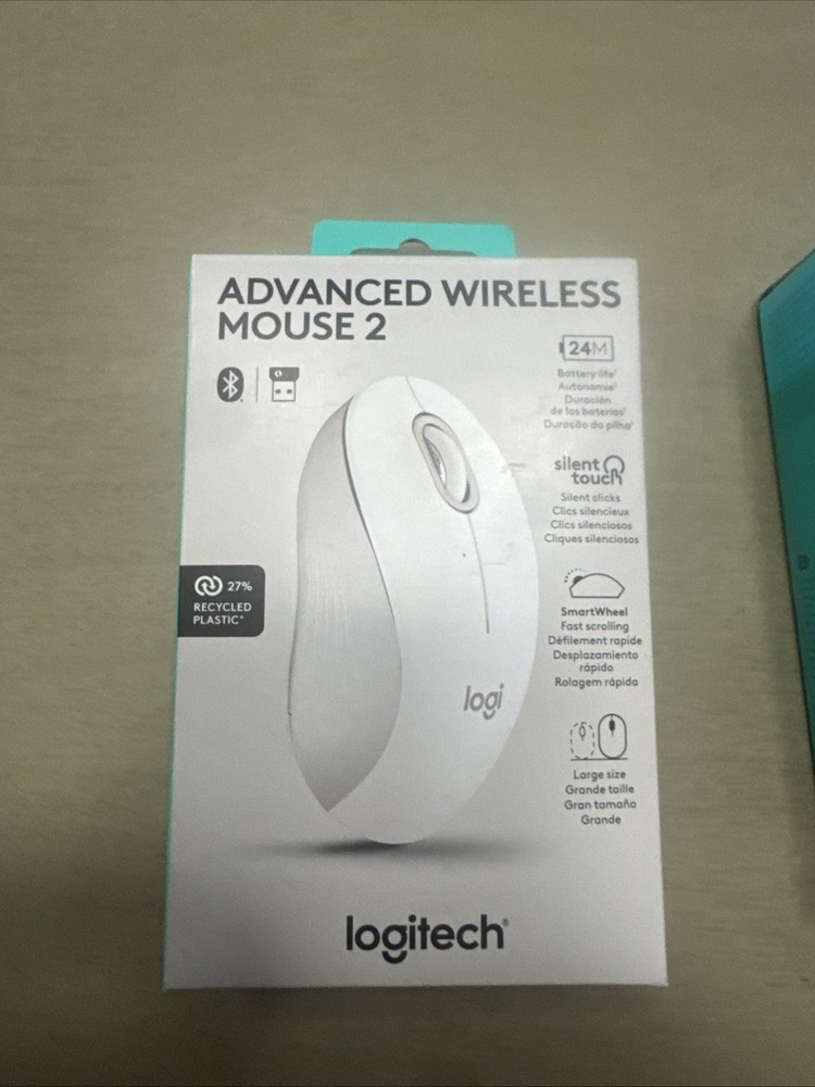 Logitech Advanced Wireless Mouse 2 Silent Touch Wireless Bluetooth