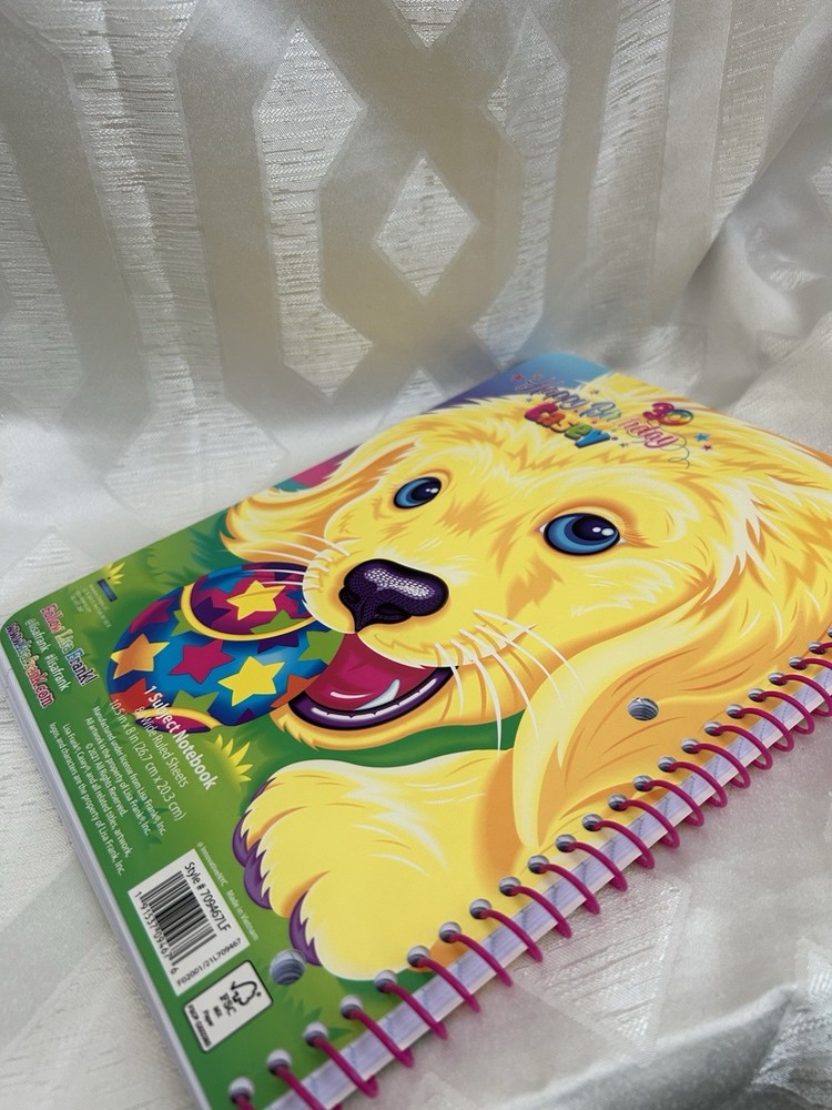 Vintage Lisa Frank Spiral Notebook