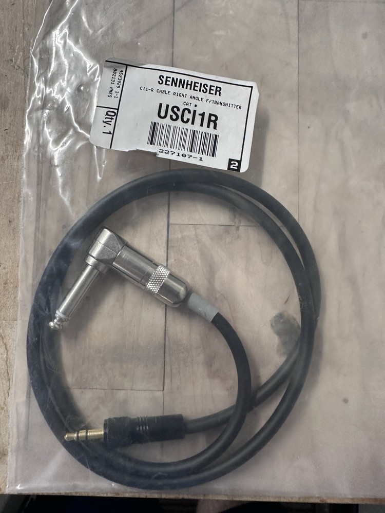 Sennheiser CiR - Right Angle Guitar  Cable