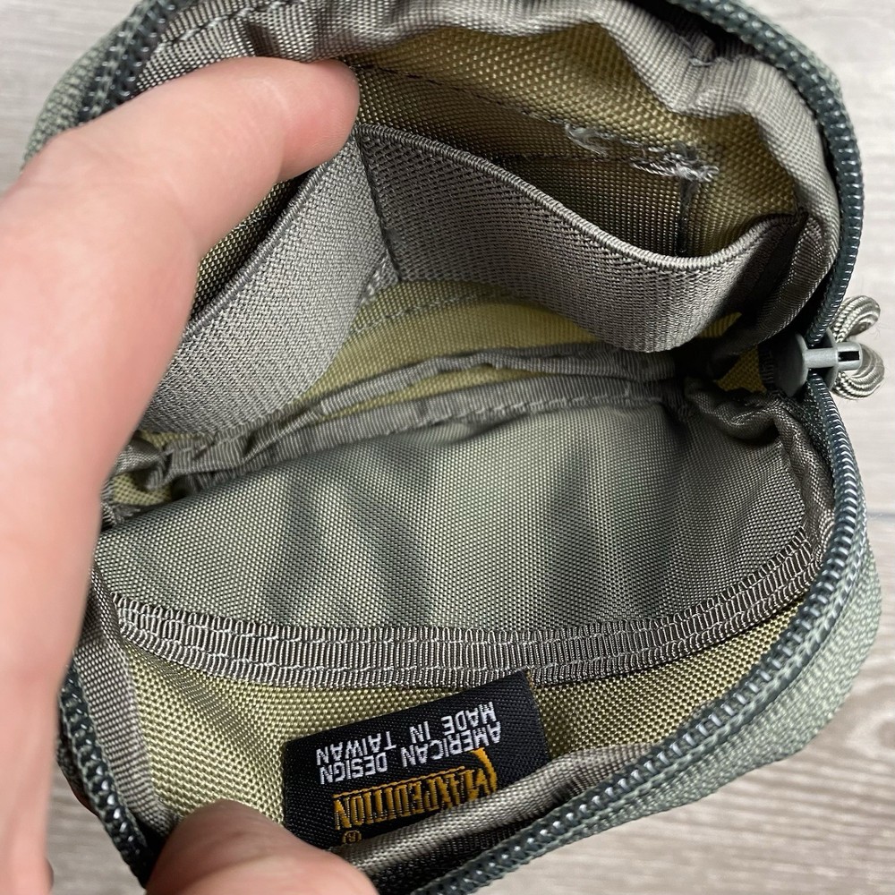 Maxpedition Hook & Loop Zipper Pocket 5x3.5