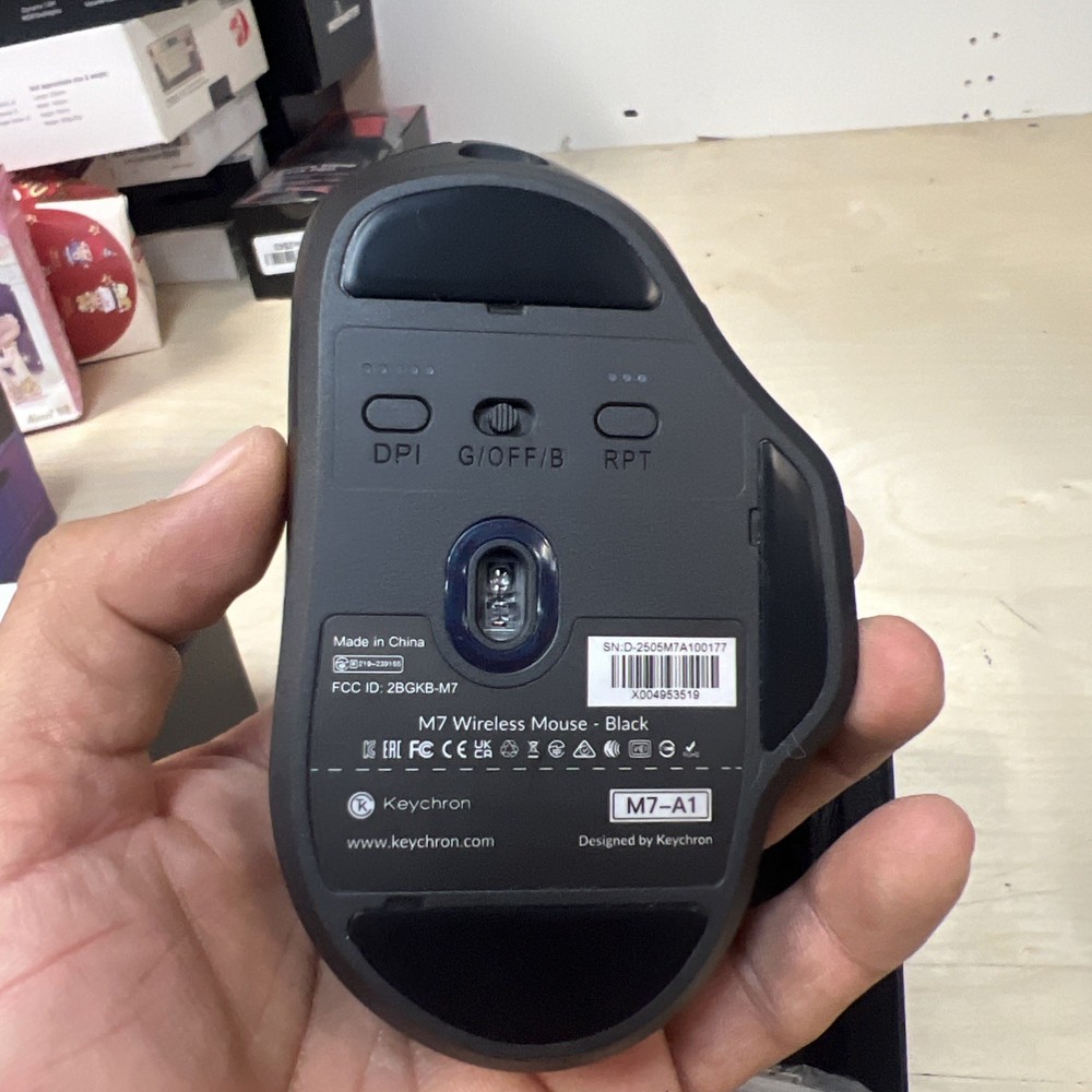 Keychron M7 Wireless Gaming Optical Mouse