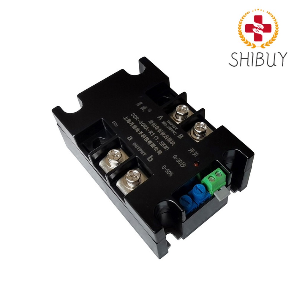 220V Single Phase Motor Soft Starter Soft Starting Module Soft Start 50-60HZ