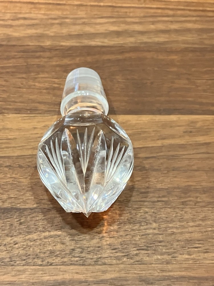 Vintage Cut Crystal Perfume Bottle