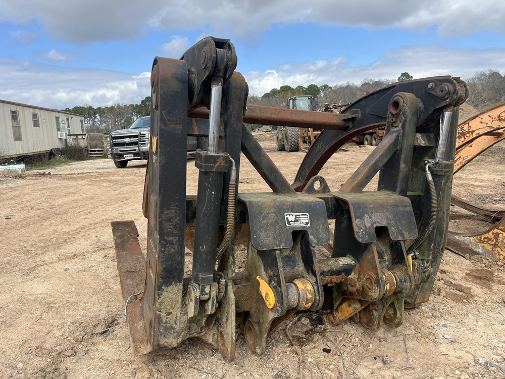 Wicker WE 780-3 Mill Yard Grapple Pole Grapple Front End Loader