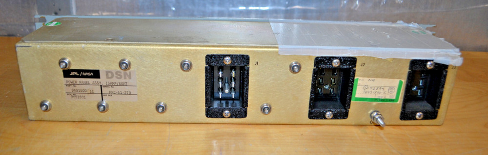 Original NASA/JPL Vintage Power Panel Assembly ~ Obsolete Electronics Space Race