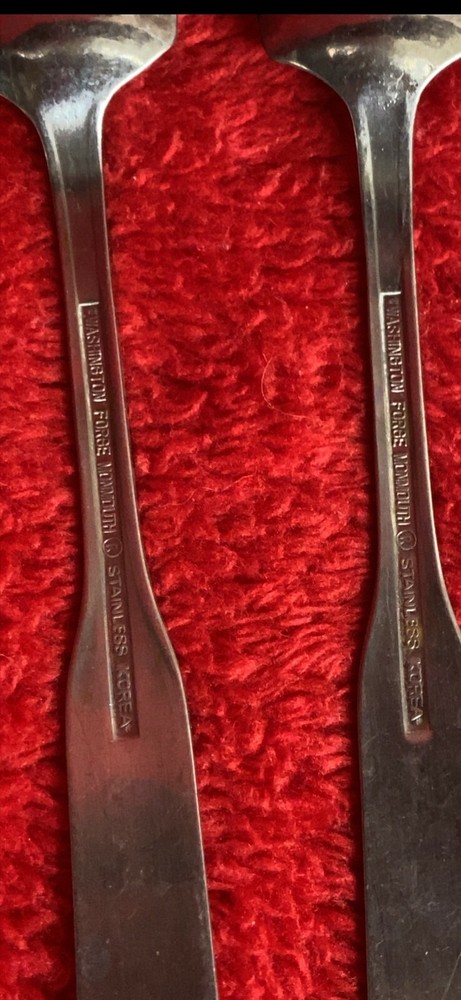 2 Grapefruit Spoons by Washington Forge Monmoth Stainless