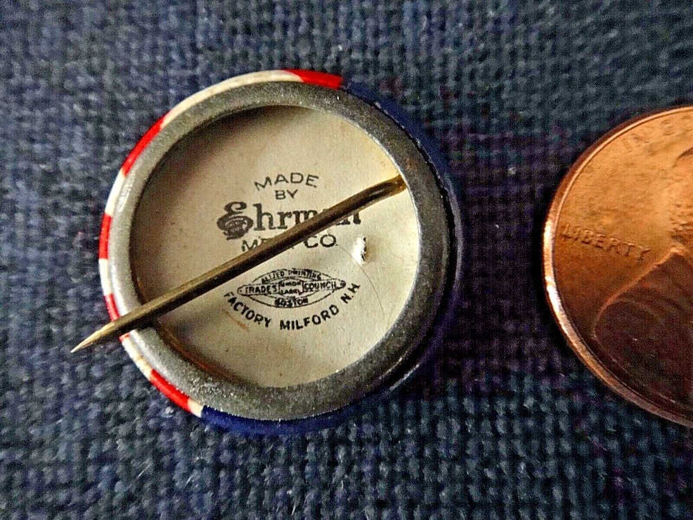 Vintage Button Pin ~ Can't Knock Boost Efficiency Oils